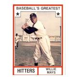 1982 TCMA Willie Mays Vintage Baseball Card