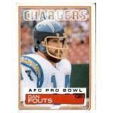 1983 Topps - Dan Fouts #374 San Diego Chargers