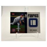 2006 Fleer Greg Maddux Jersey Card Fleer Fabrics