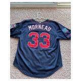Justin Morneau Minnesota Twins Jersey Sized 48, Dark Blue Authentic MLB Licensed Jersey, Great for Twins Games