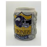 Minnesota Vikings Miller Lite Hoffbrau German-Style Beer Mug, Comes in Original Box, Unique NFL Licensed Collectible, Great for Parties and Tailgates