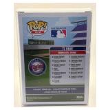 Joe Mauer Autographed TC Bear Funko Pop Sealed in Box Red Marker Authenticated Rare Minnesota Twins Collectible