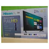 Hisense 40" Class FHD (1080P) Roku Smart LED TV (40H4030F)
