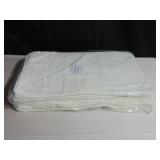 12 Pack BOKSER HOME BH70109 White Bath Towel 25" X 54"