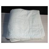 King/Cal King - Cream French Linen Box Stitch Quilt BOKSER HOME 810098935401