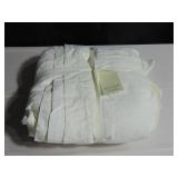 100% French Linen Window Curtain Set of 2 - 50" W x 84" L - Cream | BOKSER HOME