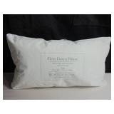 Firm 700 Fill Power Luxury White Duck Down Machine Washable White Bed Pillow - King | BOKSER HOME