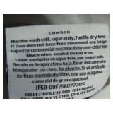 Lumbar Down Alternative White Bed Pillow - 16" x 44" | BOKSER HOME