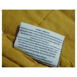 French Linen Box Stitch Quilt - Twin/Twin XL - Honey | BOKSER HOME