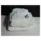 100% French Linen Sheet Set - King - Cream & Putty Floral | BOKSER HOME