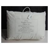 2 Pack Firm White Duck Feather & Down Bed Pillow - Standard/Queen | BOKSER HOME