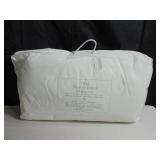 2 Pack Firm White Duck Feather & Down Bed Pillow - Standard/Queen | BOKSER HOME