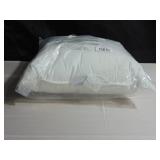 20" x 20" Square Down Alternative White Pillow Insert | BOKSER HOME