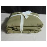 100% French Linen Duvet Cover - King/Cal King - Moss | BOKSER HOME