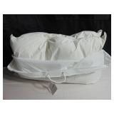 2 Pack Soft White Duck Feather & Down Bed Pillow - King | BOKSER HOME