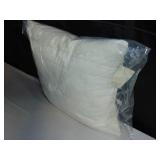 Bokser Home French Linen Decorative Throw Pillow 20x20 Cream