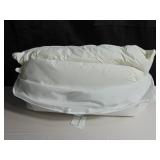 2 Pack Soft White Duck Feather & Down Bed Pillow - King | BOKSER HOME