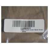 100% French Linen Duvet Cover - Full/Queen - Clove | BOKSER HOME