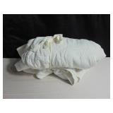 No Name King Size European Flax Quilt White