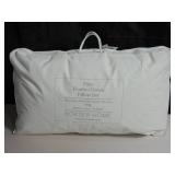 2 Pack Firm White Duck Feather & Down Bed Pillow - King | BOKSER HOME