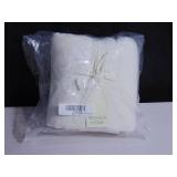 French Linen Box Stitch Quilted Sham Set - King - Cream | BOKSER HOME