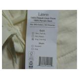 French Linen Box Stitch Quilt - King/Cal King - White | BOKSER HOME