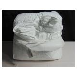 Extra Warm Premium Down Alternative Duvet Comforter Insert - King/Cal King - White | BOKSER HOME