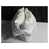 2 Pack Medium Down & Feather Chamber Bed Pillow - King | BOKSER HOME