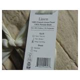 French Linen Box Stitch Quilt - King/Cal King - Putty Heather | BOKSER HOME