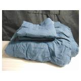 Bokser Home Twin/Twin Xl Comforter & Sham Baltic Blue