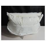 2 Pack Medium White Duck Feather & Down Bed Pillow - Standard/Queen | BOKSER HOME