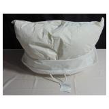 2 Pack Soft White Duck Feather & Down Bed Pillow - Standard/Queen | BOKSER HOME