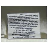 Lumbar Down Alternative White Bed Pillow - 16" x 44" | BOKSER HOME