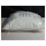 20" x 20" Square Down Alternative White Pillow Insert | BOKSER HOME