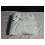 100% French Linen Duvet Cover - Full/Queen - White | BOKSER HOME