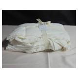 100% French Linen Duvet Cover - Full/Queen - White | BOKSER HOME