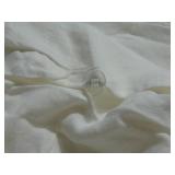 100% French Linen Duvet Cover - King/Cal King - White | BOKSER HOME