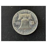 1961 Franklin Half Dollar Proof