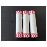 Lincoln Wheat Cent Rolls