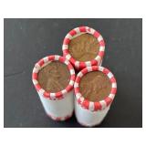 Lincoln Wheat Cent Rolls