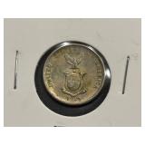 1944 Silver Twenty Centavos