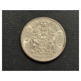1963 Canada Silver Half Dollar