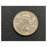 1963 Canada Silver Half Dollar