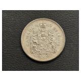 1965 Canada Silver Half Dollar