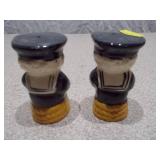 3-Piece Porcelain Graduation Set - Mid-Century Style Cap & Gown Collectibles