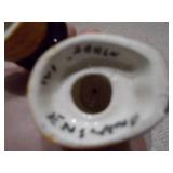 3-Piece Porcelain Graduation Set - Mid-Century Style Cap & Gown Collectibles