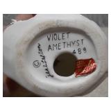 Set of 2 Vintage Porcelain Figurines - Josef Originals February Angel & Girl with Teddy Bear