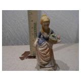 Pair of Vintage Porcelain Country Children Figurines