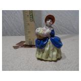 Vintage Porcelain Colonial Couple Figurines - Made in Japan