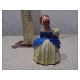 Vintage Porcelain Colonial Couple Figurines - Made in Japan